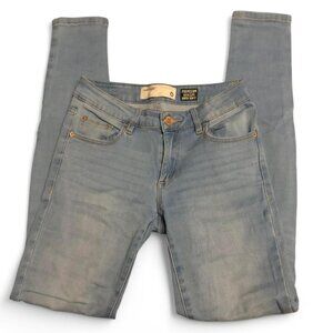 Garage Stretch Mid Rise Skinny Jeans